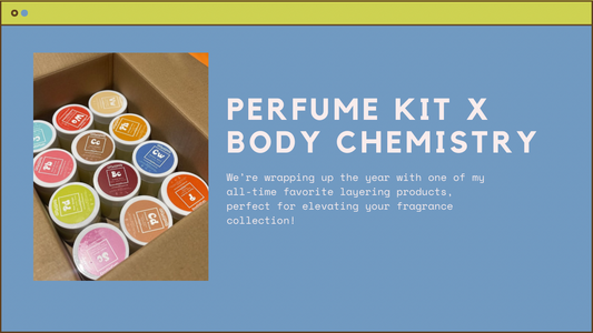 PRE-ORDER YOUR PERFECT PERFUME KIT!